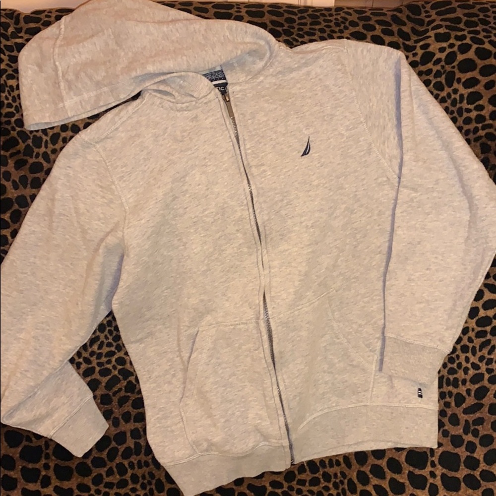 Kids Nautica hoodie with zipper
